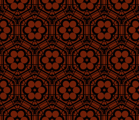Minimalist geometric seamless background. For digital paper, textile print, page fill. Vector illustrationのイラスト素材