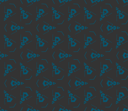 Abstract repeat backdrop. Design for prints, textile, decor, fabric. Vector monochrome seamless patternのイラスト素材