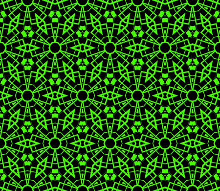 Geometric shape abstract vector illustration. Seamless pattern.のイラスト素材
