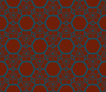 Ornamental seamless pattern. Vector abstract background.のイラスト素材