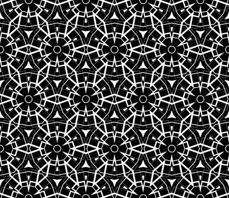 Modern geometric seamless pattern. For design, page fill, wallpaper. Vector illustration