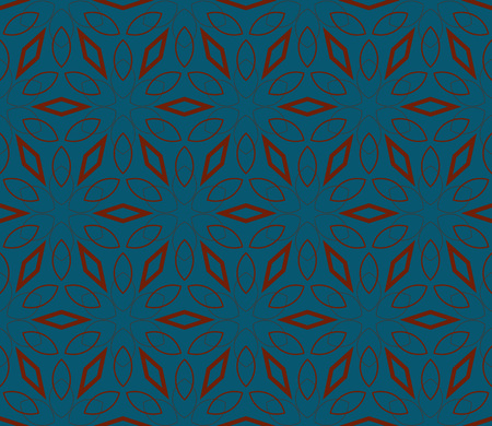 Modern geometric seamless pattern. For design, page fill, wallpaper. Vector illustrationのイラスト素材