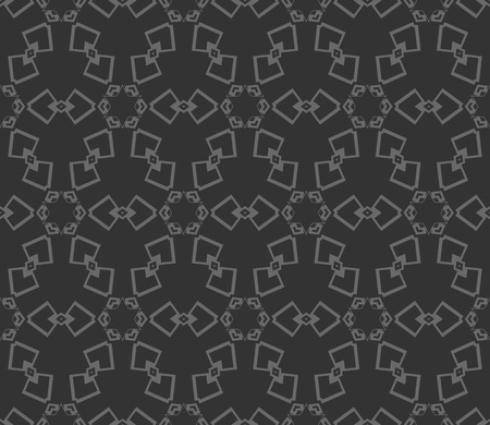 Modern stylish texture. Repeating abstract background with chaotic strokes. Vector monochrome seamless patternのイラスト素材