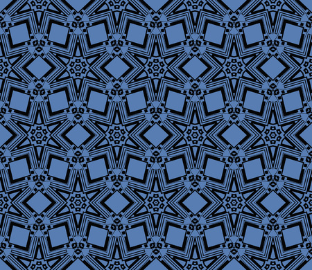 Modern stylish texture. Repeating abstract background with chaotic strokes. Vector monochrome seamless patternのイラスト素材