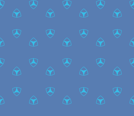 Seamless modern vector illustration with geometric ornament.のイラスト素材