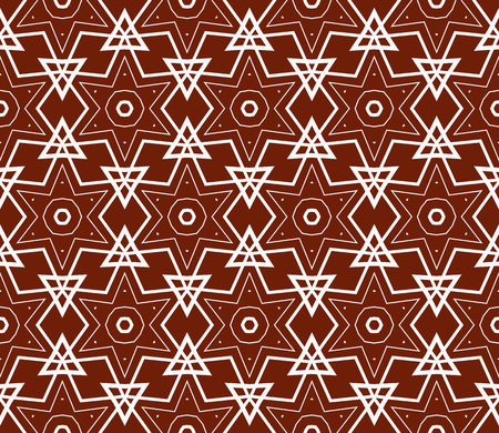 Modern geometric ornament. Seamless vector illustration for design.のイラスト素材