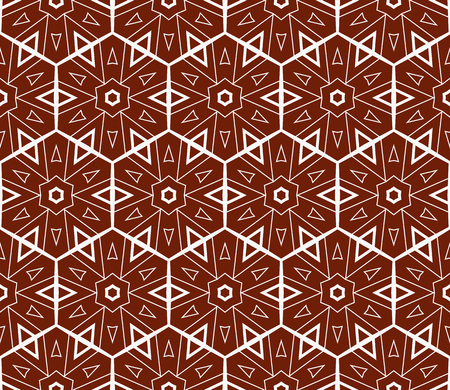 Modern geometric ornament. Seamless vector illustration for design.のイラスト素材