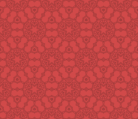 Vector abstract background.Decorative wallpaper design in shape.Design for decor, prints, textile, furniture, cloth, digital. Stylish geometric backgroundのイラスト素材