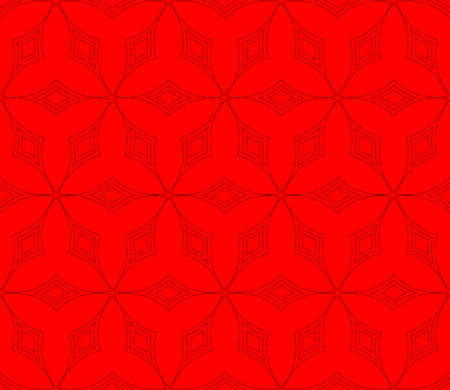 Ornamental seamless pattern. Vector abstract background. Vector monochrome seamless pattern. Abstract seamless geometries pattern. Design for decor, prints, textile, furniture, cloth, digitalのイラスト素材