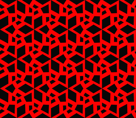 Abstract background. Vector monochrome seamless pattern. Abstract seamless geometries pattern. Design for decor, prints, textile, furniture, cloth, digitalのイラスト素材