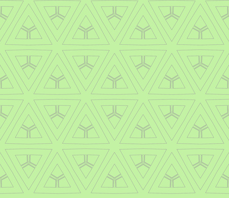 Color design geometric pattern. Seamless vector illustration green color.