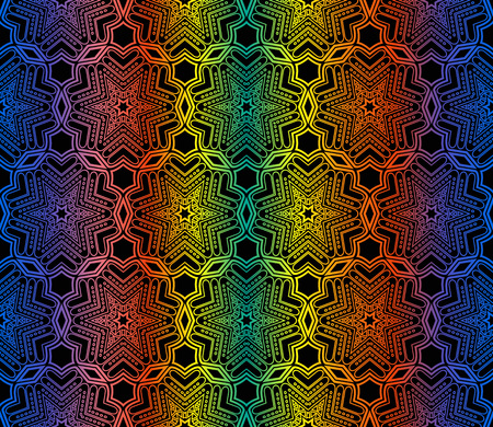 Geometric shape abstract vector illustration. Vector background. Seamless pattern.For design, page fill, wallpaperのイラスト素材