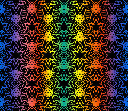 Decorative wallpaper design in shape.Vector abstract background.のイラスト素材