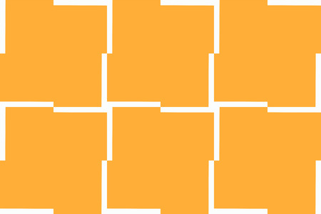 Orange geometric seamless pattern in modern stylish. Abstract background. Vector seamless patternのイラスト素材