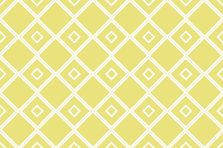 Abstract background. Yellow geometric seamless pattern in modern stylish. for wallpapers, web page background, surface textures, Image for advertising booklets, banners. Vector seamless patternのイラスト素材