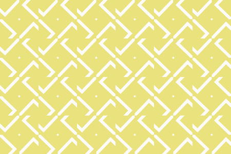 Abstract background. Yellow geometric seamless pattern in modern stylish. for wallpapers, web page background, surface textures, Image for advertising booklets, banners. Vector seamless patternのイラスト素材