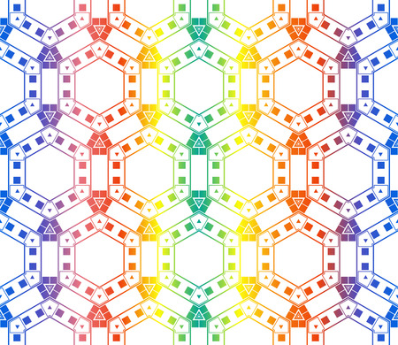 Hologram abstract background. for holiday decoration, holiday packaging Vector seamless patternのイラスト素材