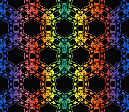 Hologram abstract background. for holiday decoration, holiday packaging Vector seamless patternのイラスト素材