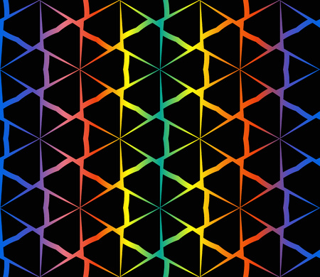 Hologram abstract pattern texture for background. Vector seamless pattern. for holiday decoration, holiday packaging. Vector seamless patternのイラスト素材