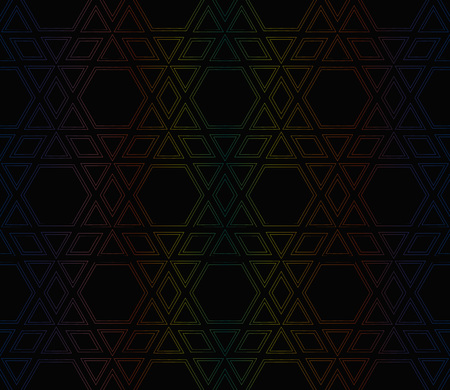 Hologram abstract background. for holiday decoration, holiday packaging Vector seamless pattern