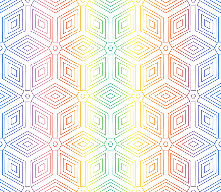 Hologram abstract background.Vector seamless patternのイラスト素材