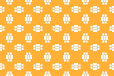 Orange color.Abstract Pattern Texture for Background. Vector seamless patternのイラスト素材