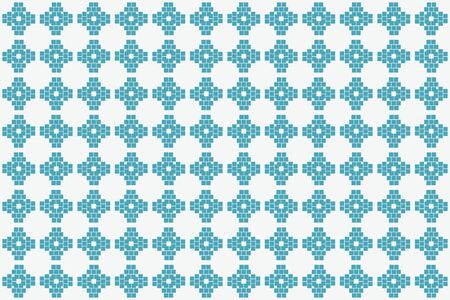Color design geometric pattern. Seamless vector illustration blue color.のイラスト素材