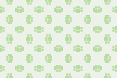 Green color. Vector luxury abstract background. Vector seamless patternのイラスト素材