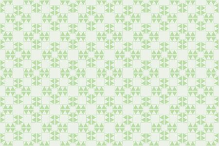 Color design geometric pattern. Seamless vector illustration green color.のイラスト素材
