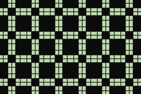 Green color. abstract seamless geometric pattern. for wallpapers, web page background, surface textures, Image for advertising booklets, banners. Vector illustrationのイラスト素材