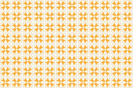 Orange color. Vector luxury abstract background. Vector seamless pattern