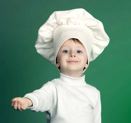 The cheerful cookの写真素材