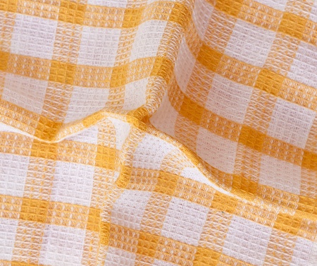 Table napkin  isolated against a white backgroundの写真素材