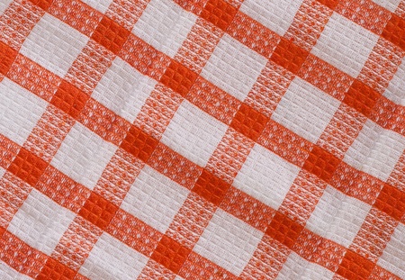 Table napkin  isolated against a white backgroundの写真素材