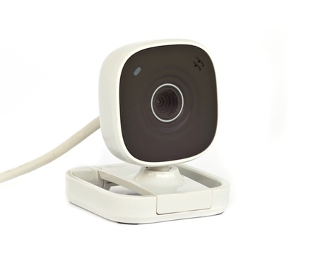 Web Camera Isolated on White Background