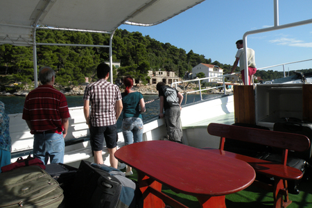 Croatia,island Mljetのeditorial素材