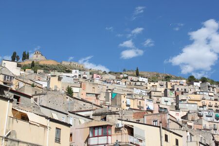 Urban building sicily, Italian architecture sanctuaryの写真素材