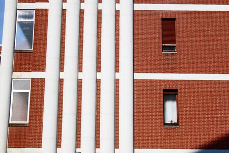 Urban building in turin italy with landscape in the city の写真素材