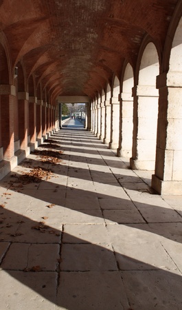 arcades arches architecture Spanish royalのeditorial素材