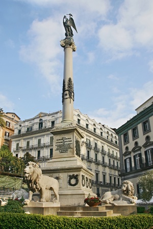 Monument to the Martyrs Neapolitansのeditorial素材