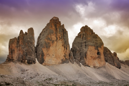 Tre Cime di Lavaredo の写真素材