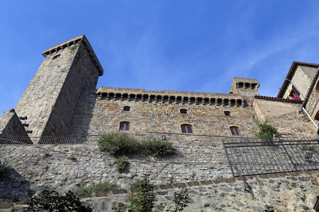 Bolsena, Viterbo, Lazio, Italy: the medieval castleのeditorial素材