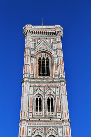 FLORENCE, ITALY - AUGUST 27, 2018: Florence Cathedral (Il Duomo di Firenze) on august 27, 2018 in Florence, Italy. Florence is the largest city in Tuscany and one of the most visited cities in Italy.のeditorial素材