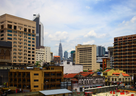 View of the Kuala Lumpur (Pasar Seni Area), Malaysia. Day.のeditorial素材