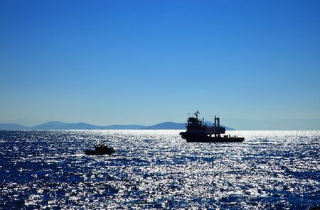 View of the Bosphorus, Istanbul. Day.の写真素材
