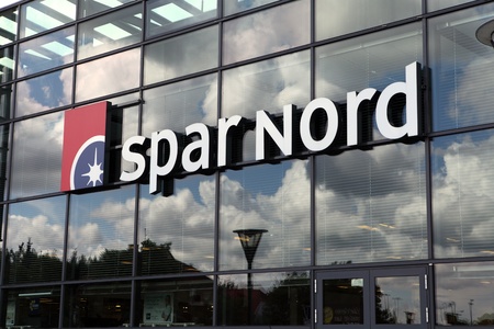 Spar Nord Bank A/S office in HolbÃ¦k, Denmark
