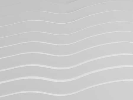 3d render of total white curved backdrop.の写真素材
