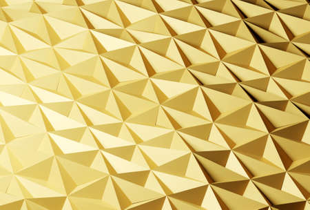 golden low poly 3d background, christmas wallpaper.