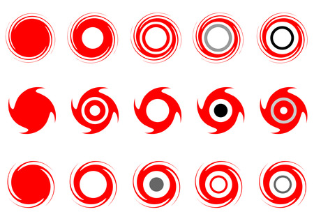 Graphic elements set illustration のイラスト素材