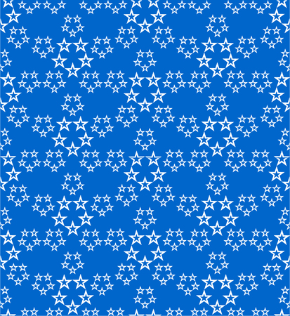 Seamless pattern with stars. Vector.のイラスト素材